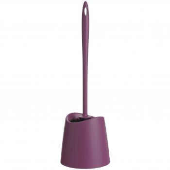 TATAY Standard - Escobillero WC a suelo, berenjena