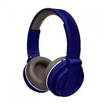 X-One AFC1000BL - Auriculares plegables + micrófono, color azul