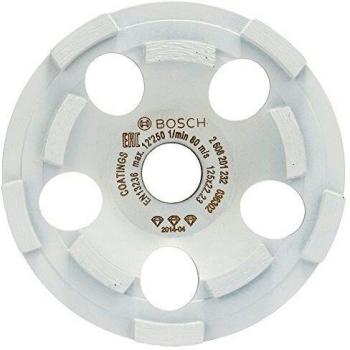 Bosch 2 608 201 232 - Muela de vaso de diamante Best for Protective Coating - 125 x 22,23 x 4,5 mm