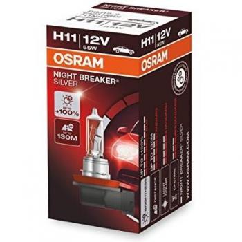 Bombilla Osram H11 1 Noche B Plata 55W12V