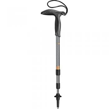Bastones Telescópicos Leki Super Micro 66-90 cm, Unisex, Color Gris Oscuro/Negro (Par)