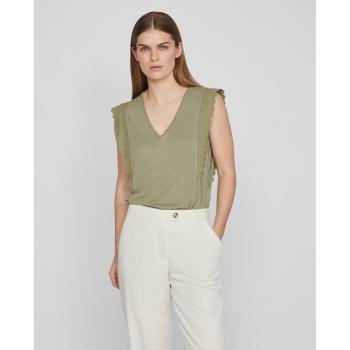 Camiseta Vila Vimosa Verde Para Mujer