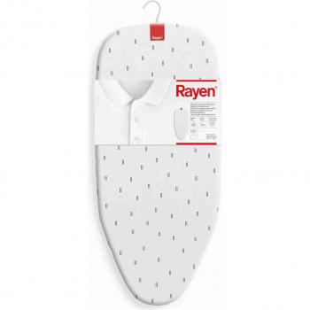 Tabla de planchar de sobremesa Rayen, plegable, con malla metálica, medidas 73,5 x 31,5 cm, estampada