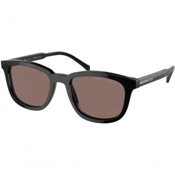 Prada PR A21SF Asian Fit Polarized 16K30H Men's Sunglasses Black 55mm