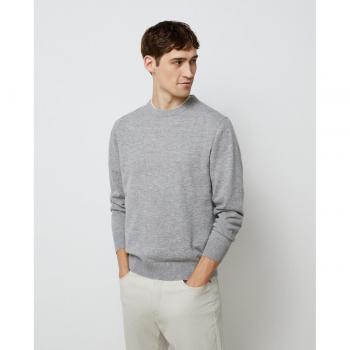 Jersey redondo liso Lambswool Dustin