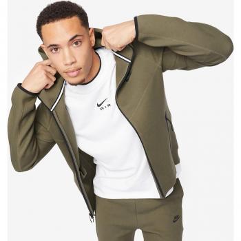 Nike Tech Fleece Men's Hoodies Olive Extra Small