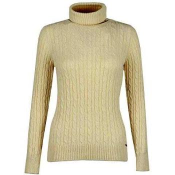 Superdry W6100008A Maglia a Collo Alto Mujeres Beige XL