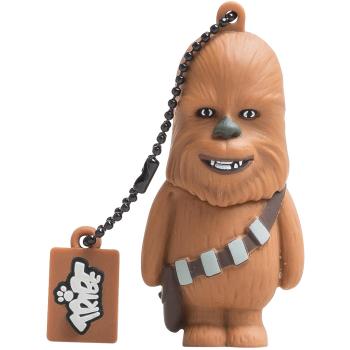Tribe Disney Star Wars Chewbacca - Memoria USB 2.0 de 8 GB Pendrive Flash Drive de goma con llavero, color marrón