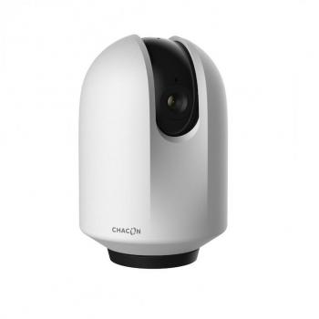 Videocámara de Vigilancia Chacon - Videocámara de vigilancia con visión nocturna, conectividad Wi-Fi, detección de movimiento, grabación en alta definición, audio bidireccional y acceso remoto a través de aplicación móvil