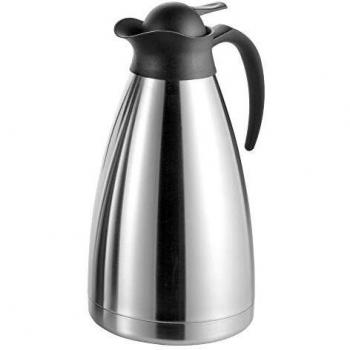 Esmeyer Isolierkanne THERMOART, Inhalt: 2,0 Liter Jarras, Plateado/Negro, Único