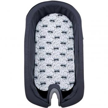 Sábana Bajera Capazo Stokke Algodón Hipoalergénico 120x60cm Jyoko Racoon Town