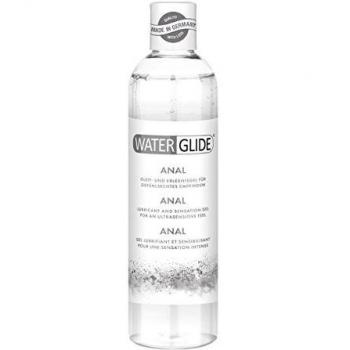 Gel Lubricante Anal Water Glide - 300 ml, a base de agua, extra duradero