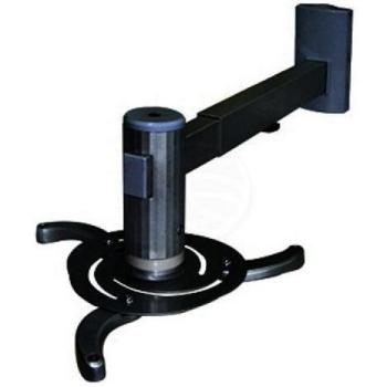 Cablematic - Soporte de pared para proyector de brazo redondo de 48 cm a 66 cm