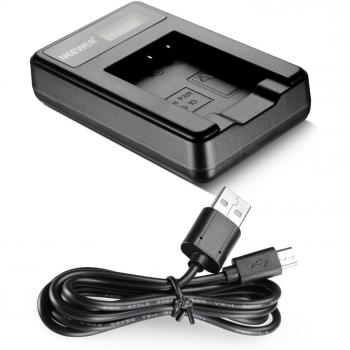 Neewer® NW-BCG10 USB Cargador para Panasonic DMW-BCG10, DMW-BCG10E, DMW-BCG10PP Batería y Panasonic Lumix DMC-ZS7, DMC-ZS6, DMC-ZS10, DMC-ZS5, DMC-ZS3, DMC-ZS8, DMC-ZS1, DMC-ZR3, DMC-ZR1