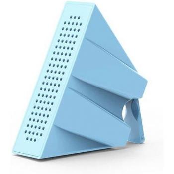 Soporte para Smartphone 2 en 1 con Amplificador de Sonido Color Azul - Entrega Rápida 48H