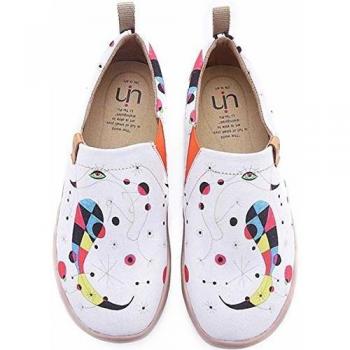 UIN 71012192 - Náuticos de Lona para Mujer Blanco Weiß, Color Blanco, Talla 40 EU