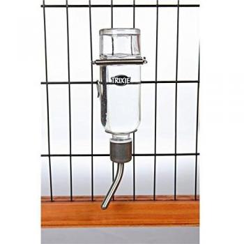 Trixie - Botella de agua de cristal para animales pequeños
