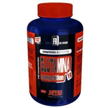 Glutamina Competition 1 Gr Masticable 140 Comp - Megaplus