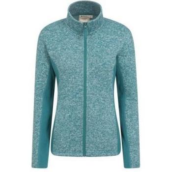 Chaqueta de lana con paneles Idris para mujer de Mountain Warehouse, color verde azulado oscuro, talla 18 UK