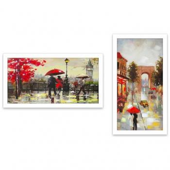 Pintura Ciudades Surtidos - Lienzo de Alta Calidad