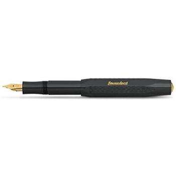 Kaweco Classic Sport - Pluma estilográfica de ajedrez, color negro