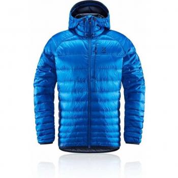 Haglöfs Essens Chaqueta Pluma, Hombre, Storm Blue/Tarn Blue, XXL