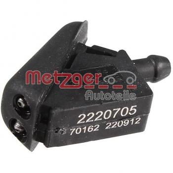Tobera de agua para lavado de parabrisas METZGER 2220705, limpieza eficiente y fácil instalación