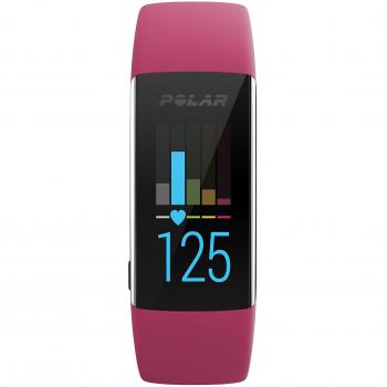 Polar A370 Reloj de fitness con GPS conectado y Frecuencia cardíaca en la muñeca. Actividad 24/7 - Rosa, S