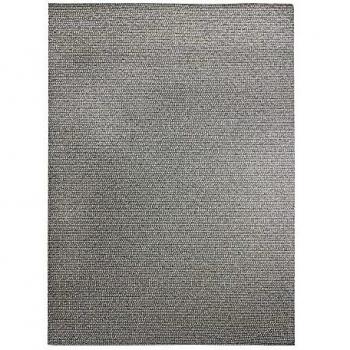 Alfombra Efecto Tweed Interior y Exterior 180 x 280 cm Gris