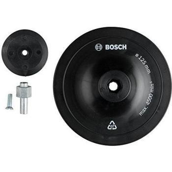 Bosch 1 609 200 240 - Plato de goma - 125 mm, 8 mm