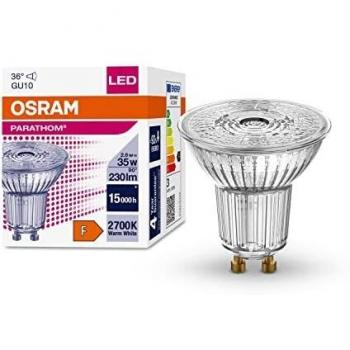 Osram PAR16 - Reflector LED PAR16 con casquillo de enchufe retro PARATHOM® PAR16 35 36°, 2,6 W, 2700