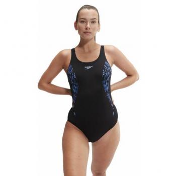 Bañador Speedo Placement Muscleback mujer negro azul oscuro talla 38