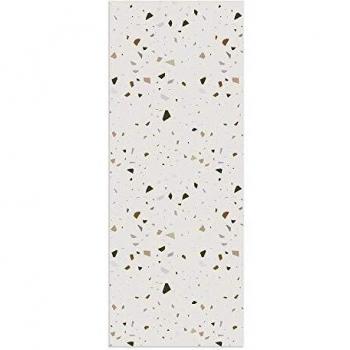 Alfombra Vinílica, Terrazzo, 180 x 70 x 0.2 cm, Color Beige, ALV-004