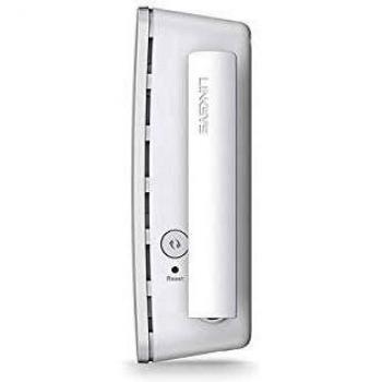 Extensor de Cobertura Wi-Fi Dual Band Linksys AC1200 300 Mbit/s con Puertos Ethernet y Seguridad WPA/WPA2