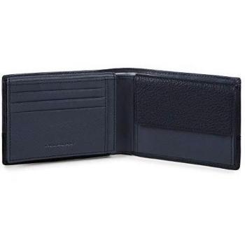 Portafoglio Uomo Orizzontale con Patta Semplice | Piquadro | PU1392S94R-Cuoio