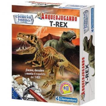Arqueojugando T-Rex fosforescente de Clementoni