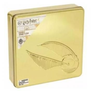 Puzzle Snitch dorada en lata 550 piezas