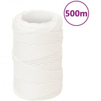 Cuerda de barco polipropileno blanca intensa 2 mm 500 m