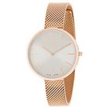 Liu Jo Women's Glamour Globe Rose Gold Swarovski Watch