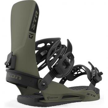 Fijaciones Snowboard Union STR Dark Green 2024