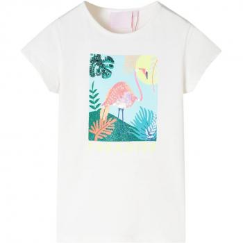 Camiseta infantil color crudo 116