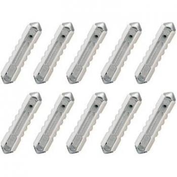 10 x abschmelz Seguridad Fusible 8 A/32 V/6 x 25/blanco