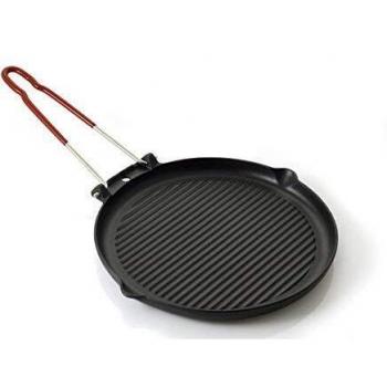 Invicta 32710 Parrilla de hierro fundido, color negro, 23