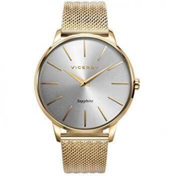 Reloj Viceroy Dress Dorado Correa Malla Hombre 471233-97