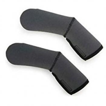 Hauck Handle Me 2 - Funda de espuma protectora para empuñadura silla de paseo, material neopreno, silla de paseo, 17.5 x 5.5 cm, gris