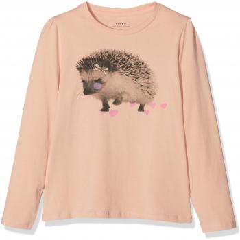 NAME IT Nmfsanilla LS Top Box, Camisa Manga Larga para Niñas, Rosa