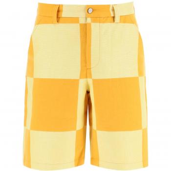Jacquemus Men's 'le Shorts Tecido' Casual Shorts in Mixed Colours, Size M