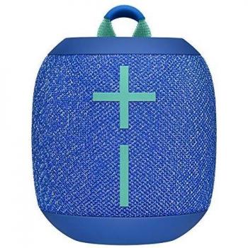 Ultimate Ears Wonderboom 2 Altavoz Inalámbrico, Graves Profundos, Sonido Envolvente de 360°, Impermeable, Conexión de 2 Altavoces para Sonido Potente, Batería de 13 h - Azul