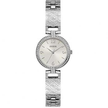 Reloj de Mujer Guess Mini Luxe GW0112L1 con Pulsera de Acero Plateado