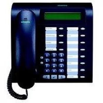 Siemens optipoint 410 standard base digital g711723729722 snmp http dhcp dns ftp lcd negro importado de alemania
